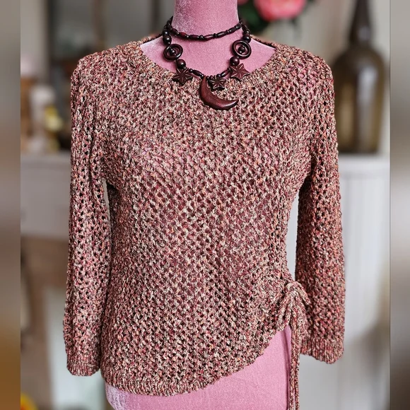 Ruby Rd. Knit Sweater. Size Medium. - Picture 6 of 11